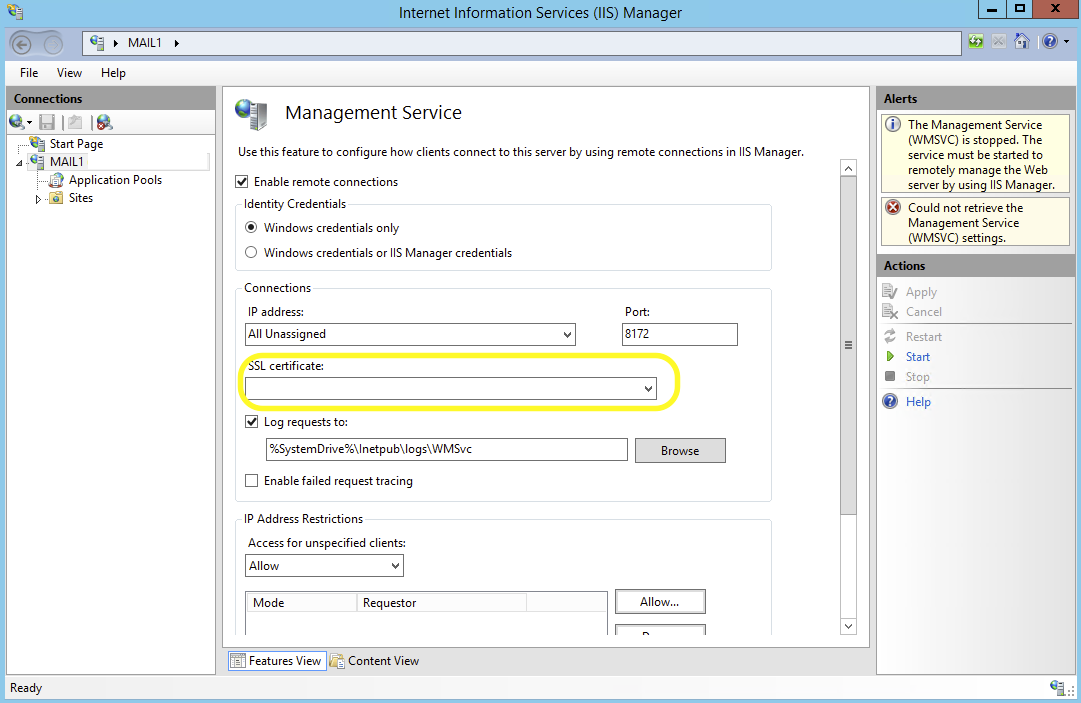 Microsoft Exchange 2013 CU11 Readiness Checks Error