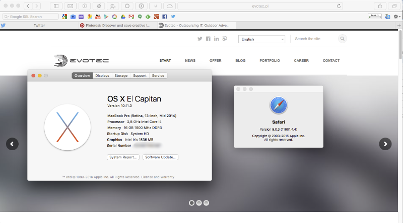 Mac OS X with CosyTabs running thru SIMBL