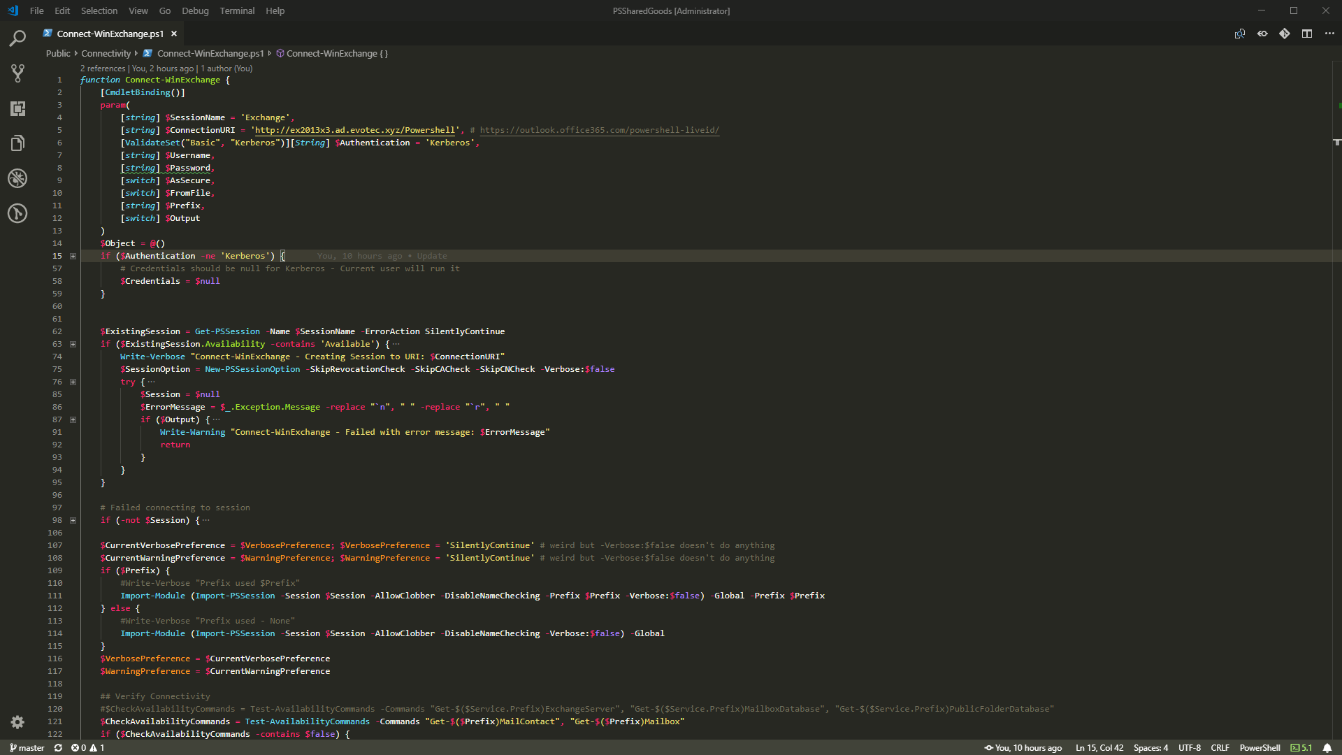 Office 365 – Using dynamic variable as prefix for Office 365 commands
