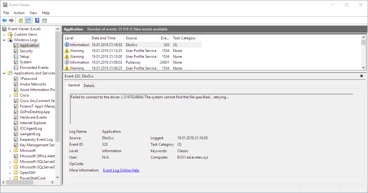 PowerShell – Everything you wanted to know about Event Logs and then some