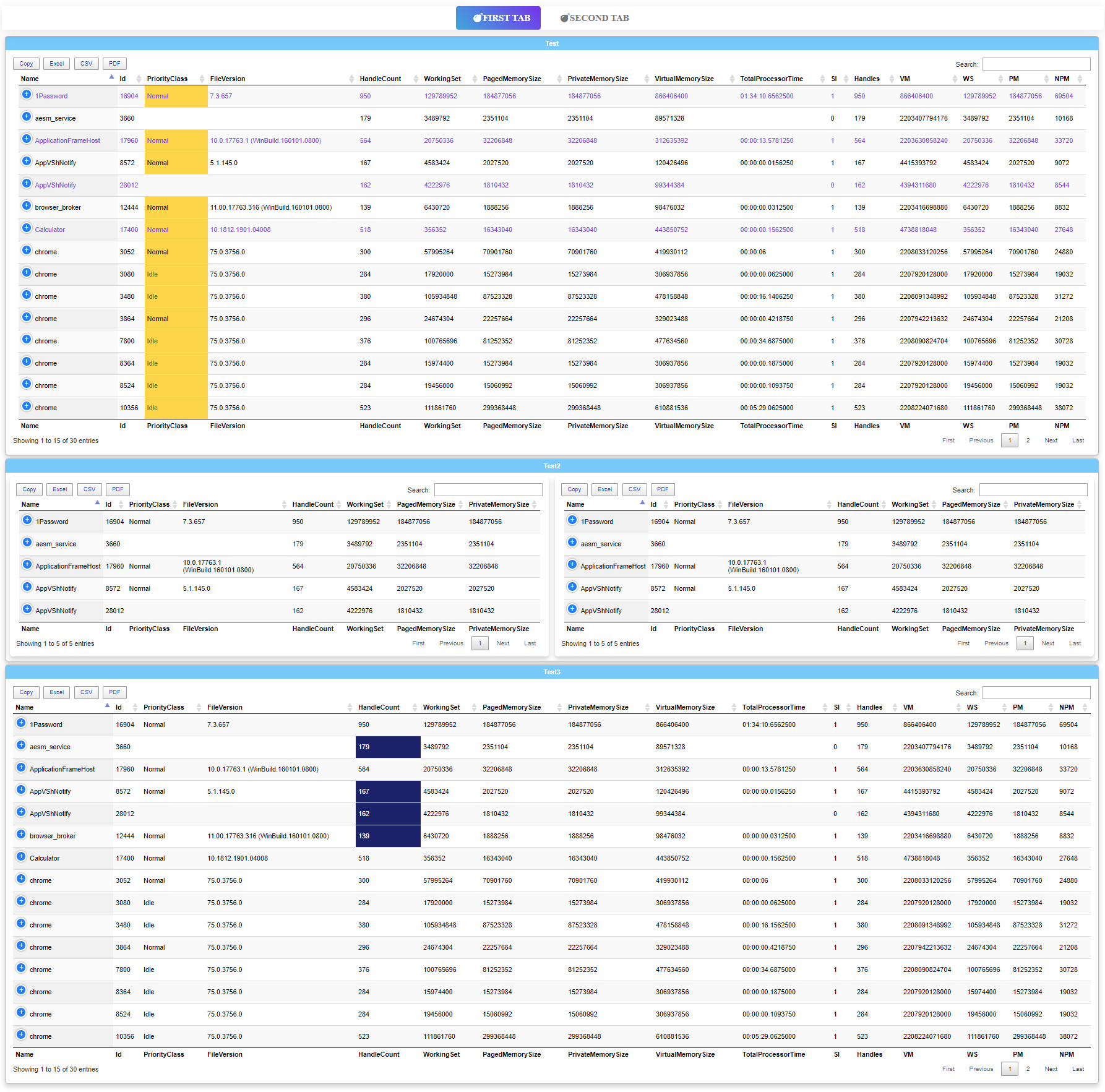 Dashimo – Easy Table Conditional Formatting and more