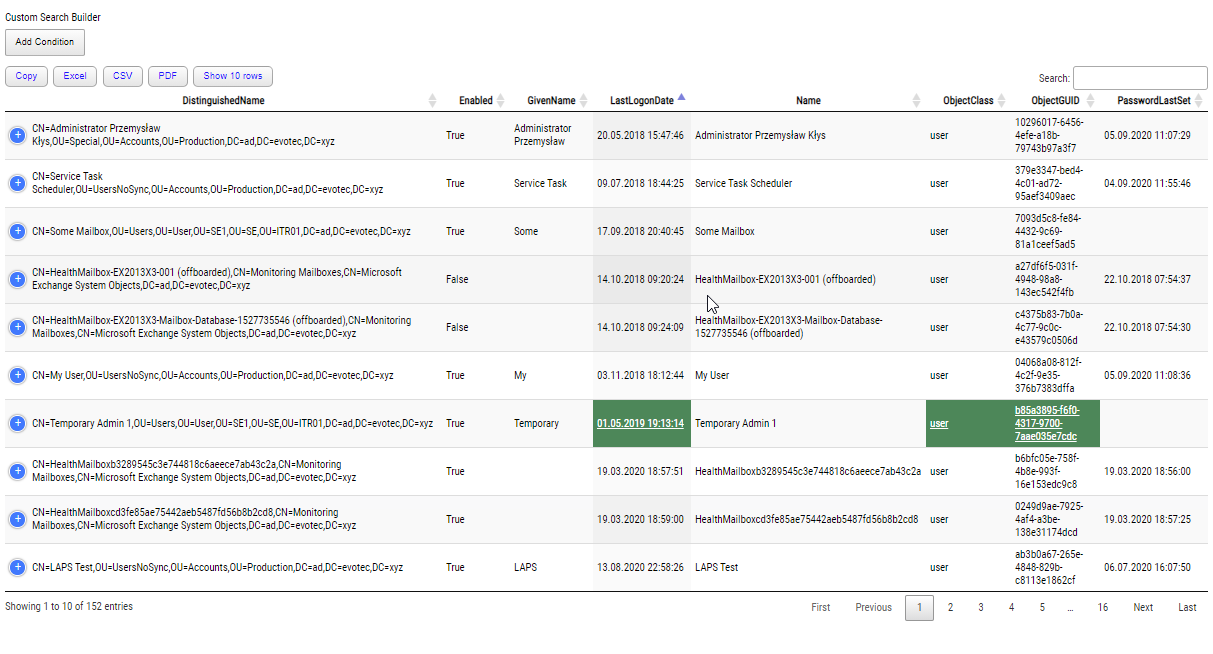 Between and Between Inclusive Conditional Formatting HTML Between and Between Inclusive Conditional Formatting HTML