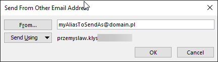 Send as Alias Office 365