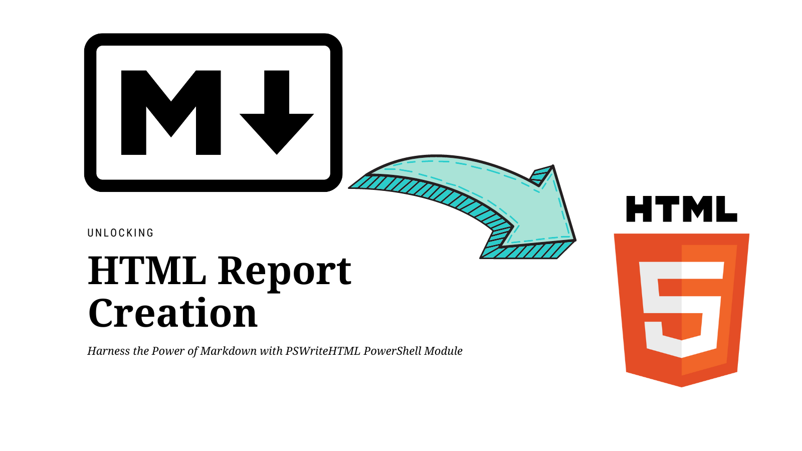 Seamless HTML Report Creation: Harness the Power of Markdown with PSWriteHTML PowerShell Module
